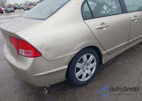 2007 Honda Civic Lx из США, поврежденный, VIN 2HGFA16547H501402